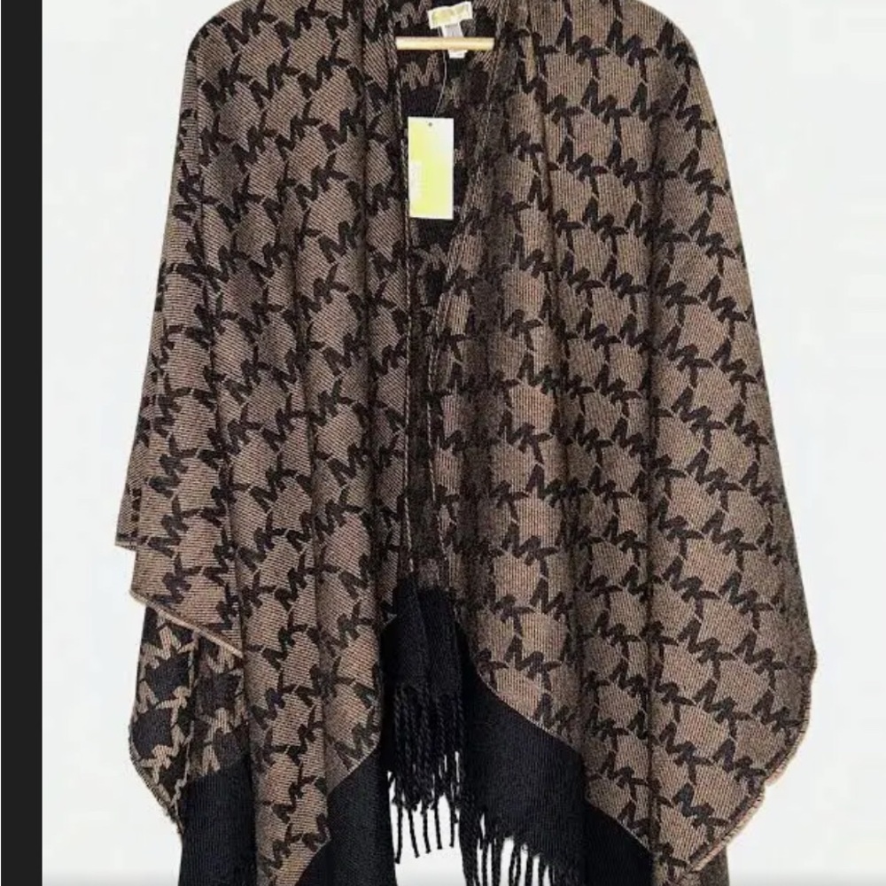 Michael Kors wrap with fringe